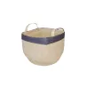 Square laundry basket with handles