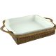 Plat carré  porcelaine Piliivuyt grand