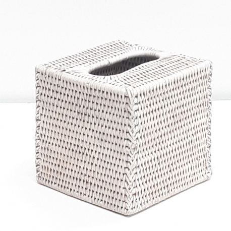 White square Tissue box M