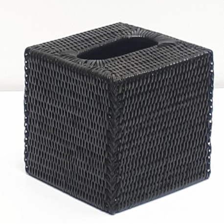 Black square Tissue box M