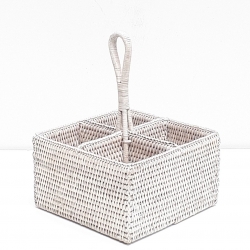 White condiment holder M