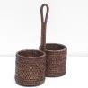 Round semi-tall condiment holder - Medium