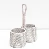 Round semi-tall condiment holder - Medium
