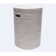 Round laundry basket with cover L