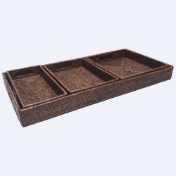 Rattan tray Tokyo*