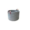 Corbeille ronde Bleu gris dia 50x