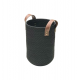 Corbeille ronde Noir dia 22x35