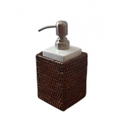 Pompe à savon carrée