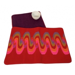 Sets de table Mandalay rouge (2)