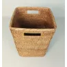 Corbeille à papier carrée évasée - Small