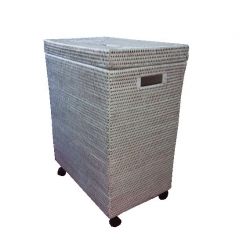 Panier à linge avec roulettes