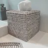 Square tissue box cover