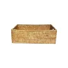 Rectangular basket with handles