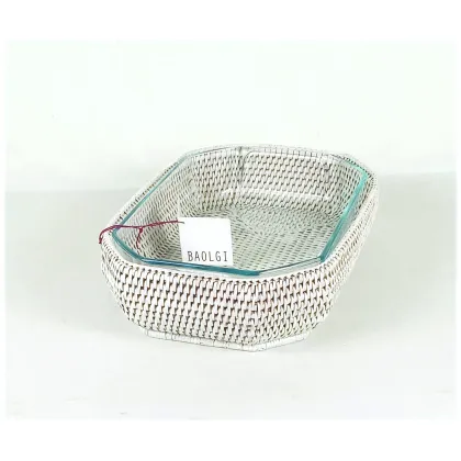 Pyrex® octagonal dish and basket - Medium