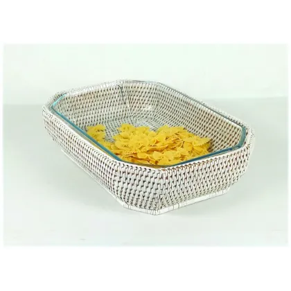 Pyrex® octagonal dish and basket - Large