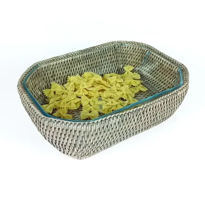 Pyrex® octagonal dish and basket - Large