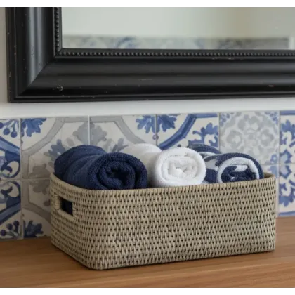 Panier rectangulaire bas