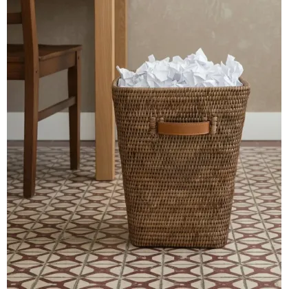 Square wastepaper basket - Large