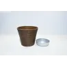 Poubelle  (insert métal recyclé) 