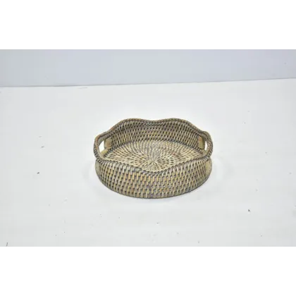 Corbeille ronde pétales S 