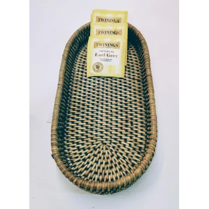 Plateau ovale Biscuit 