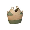 Paniers ovales Vert (3)* 