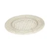 Assiette de présentation blanc