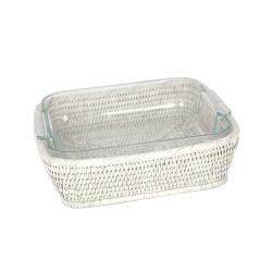 Plat carré pyrex,