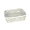 Plat carré pyrex,