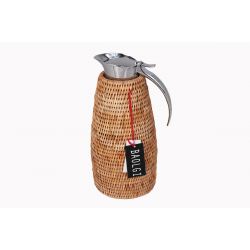 Carafe 1.3L isotherme en inox naturelle